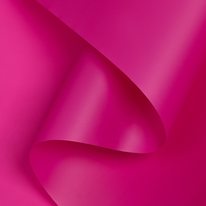 Пленка для цветов, матовая, фуксия, 0,58 х 10 м Пленка для цветов, матовая, фуксия, 0,58 х 10 м
