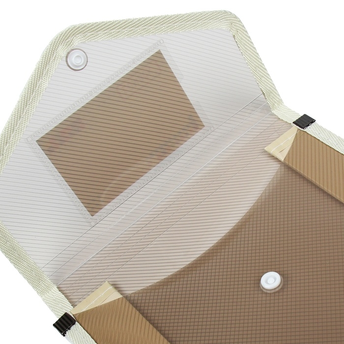 Папка-конверт на кнопке А5, 500 мкр, с расширением, вертикальная, карман для визиток, МИКС Папка-конверт на кнопке А5, 500 мкр, с расширением, вертикальная, карман для визиток, МИКС