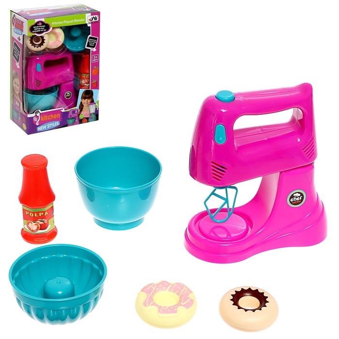 Игровой набор «Миксер» с аксессуарами Игровой набор «Миксер» с аксессуарами