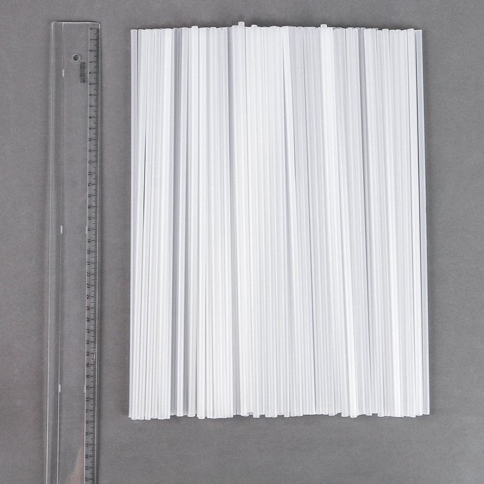 Трубочка для шаров и флагштоков, d=5 мм, цвет прозрачный, набор 100 шт. Трубочка для шаров и флагштоков, d=5 мм, цвет прозрачный, набор 100 шт.