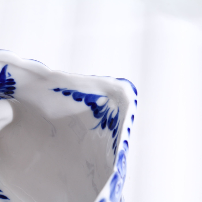 Фруктовница «Белая уточка», 25×12×24 см, гжель Фруктовница «Белая уточка», 25×12×24 см, гжель