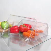 Контейнер для холодильника с крышкой IDEA, 20×30×10 см, цвет прозрачный