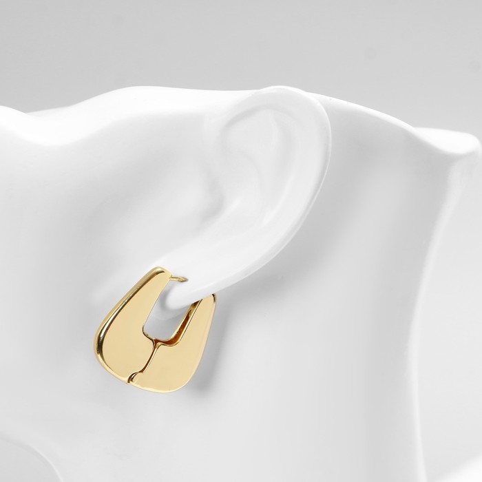 Серьги металл «Богема» вестница, цвет золото Серьги металл «Богема» вестница, цвет золото