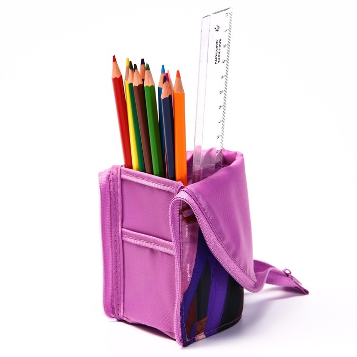 Пенал-тубус подставка, 85х210 мм, мягкий, Холодное сердце Пенал-тубус подставка, 85х210 мм, мягкий, Холодное сердце