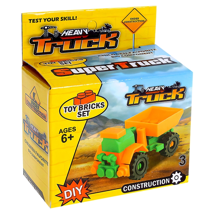 Конструктор «Строительная техника», МИКС Конструктор «Строительная техника», МИКС