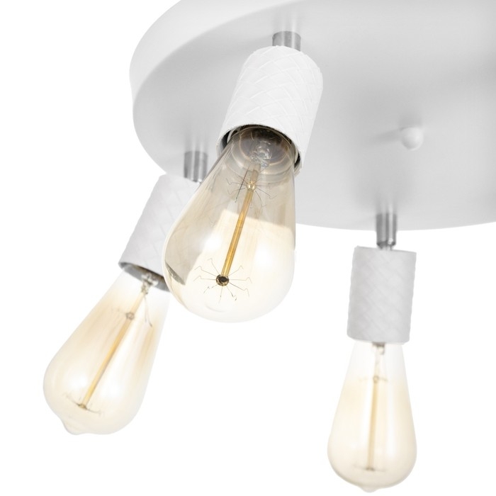 Спот Спот "Скин" 5хЕ27 40Вт белый 38х38х16см