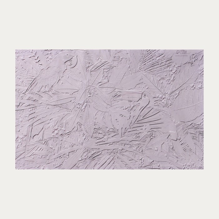 Фотофон винил Фотофон винил "Барельеф птицы" 120х80 см