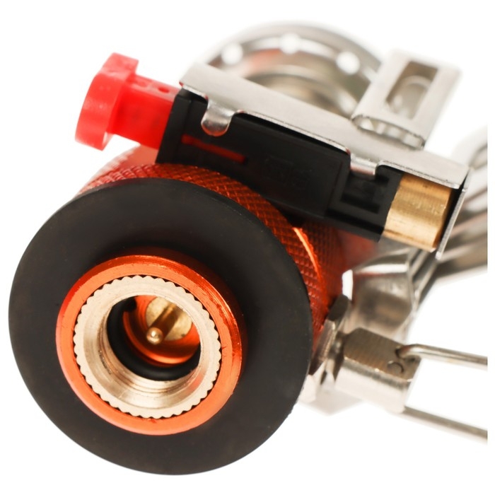 Набор туристической посуды Maclay: 2 кастрюли, приборы, горелка, штопор, тряпка, карабин