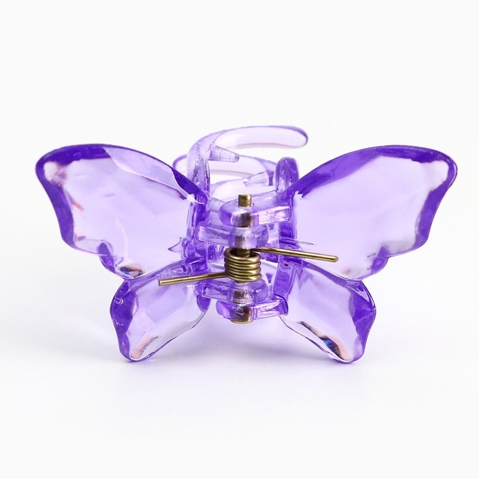 Краб для волос в форме бабочек «Самой волшебной», 2 шт., 4 х 3 х 2.5 см Краб для волос в форме бабочек «Самой волшебной», 2 шт., 4 х 3 х 2.5 см