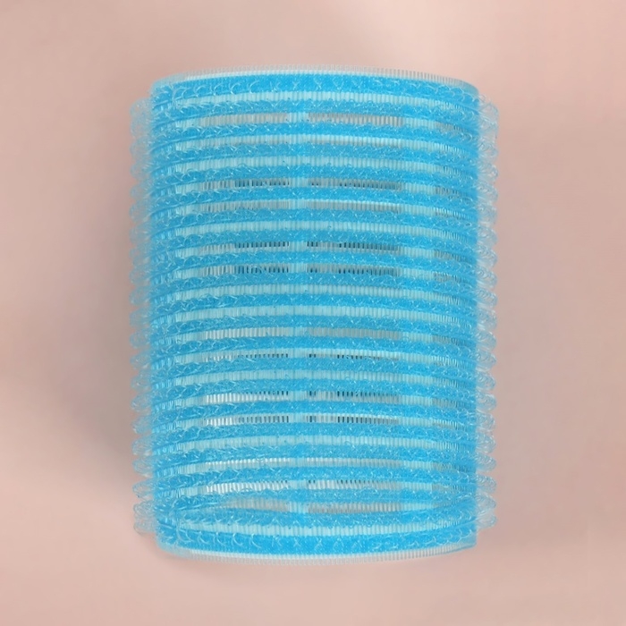 Бигуди «Липучка», d = 4,4 см, в косметичке, 8 шт, цвет МИКС