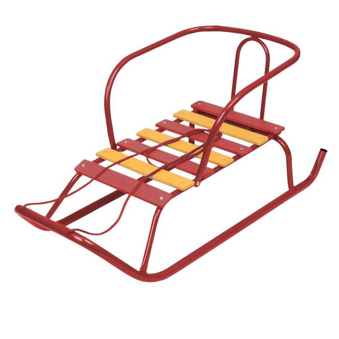 Санки «Ветерок 1», цвет алый Санки «Ветерок 1», цвет алый