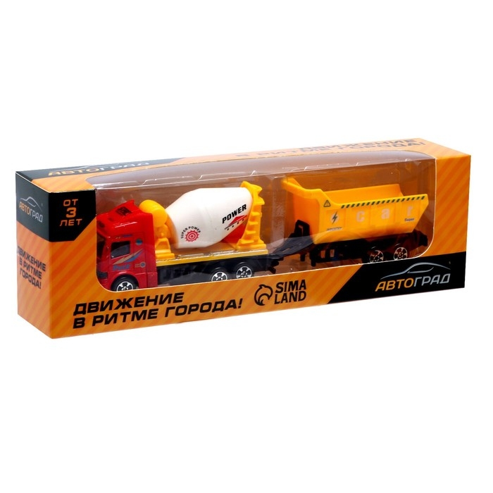 Грузовик металлический «Бетон» Грузовик металлический «Бетон»