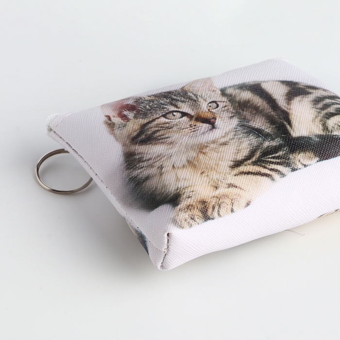 Кошелёк детский на молнии «Выбражулька», цвет белый