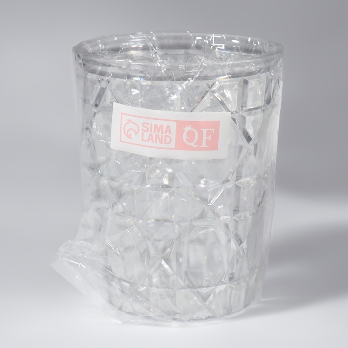 Органайзер - подставка для хранения маникюрных/косметических принадлежностей «Хрусталь», d = 8,5 × 11 см, цвет прозрачный Органайзер - подставка для хранения маникюрных/косметических принадлежностей «Хрусталь», d = 8,5 × 11 см, цвет прозрачный