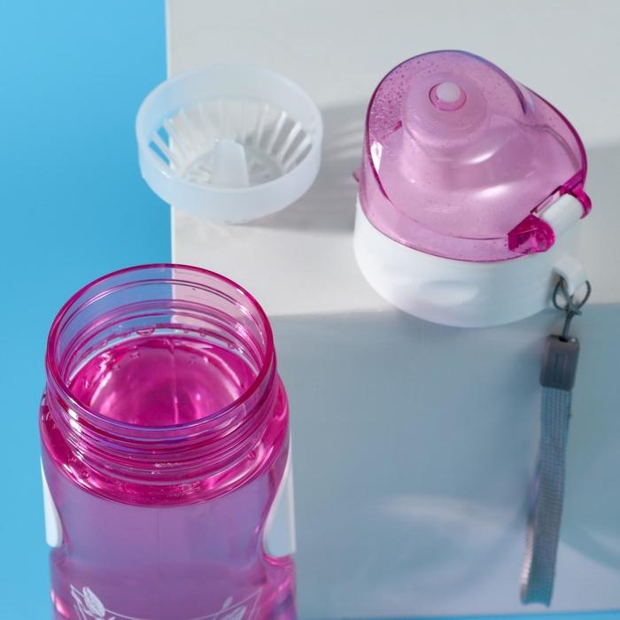 Бутылка для воды «Цветочки», 600 мл Бутылка для воды «Цветочки», 600 мл