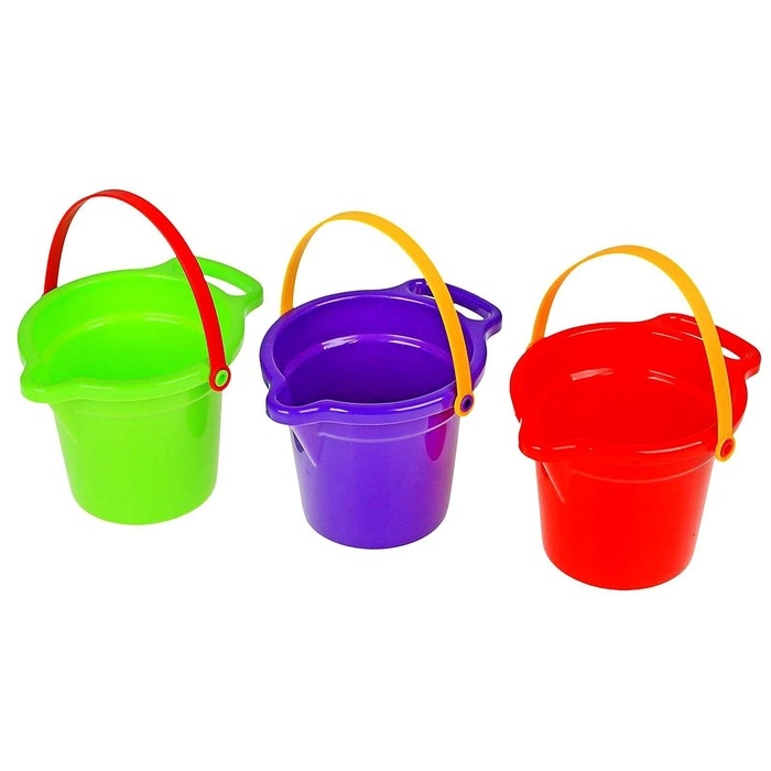 Ведро малое с носиком, цвета МИКС Ведро малое с носиком, цвета МИКС