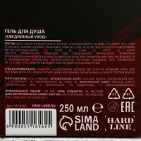 Гель для душа «Настоящему мужчине», 250 мл, аромат цитруса, HARD LINE