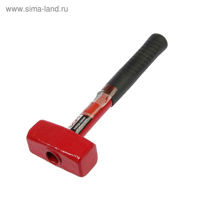 Кувалда ЛОМ, металлическая обрезиненная рукоятка, 1.25 кг Кувалда ЛОМ, металлическая обрезиненная рукоятка, 1.25 кг
