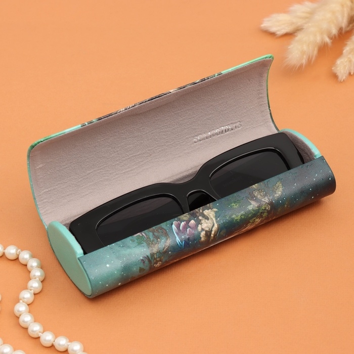 Очечник Очечник "Изумрудная сова", 17х7 см