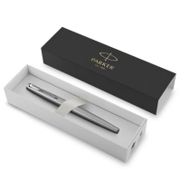 Ручка перьевая Parker Jotter Core F61 Stainless Steel CT M, корпус из нержавеющей стали