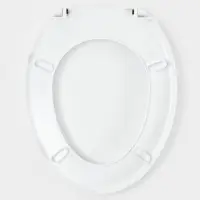 Сиденье для унитаза &laquo;Декор. Капли&raquo;, 44.5&times;37.5 см, с крышкой, белое