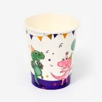 Бумажные стаканы "Дино" (набор 10шт)