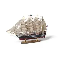 Сувенирная модель корабля &laquo;Россия. Флаг&raquo;, 53&times;34&times;8 см