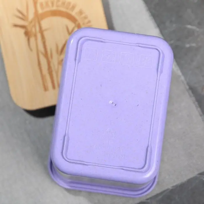 Контейнер с бамбуковой крышкой «Вкусной жизни», 900 мл Контейнер с бамбуковой крышкой «Вкусной жизни», 900 мл