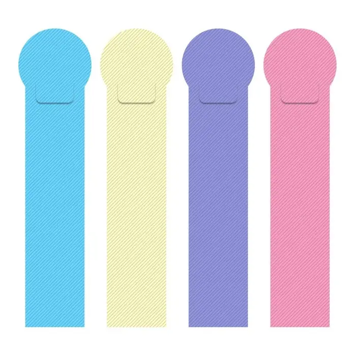 Закладка пластиковая 4 шт ErichKrause Diagonal Pastel, микс Закладка пластиковая 4 шт ErichKrause Diagonal Pastel, микс