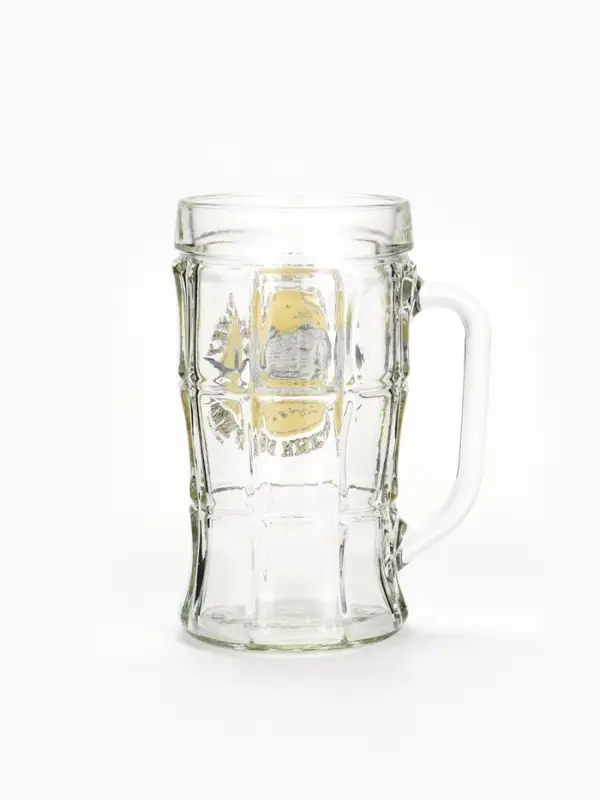 Кружка пивная с надписью &laquo;Крепкому мужику, со светлым будущим&raquo;, 500 мл