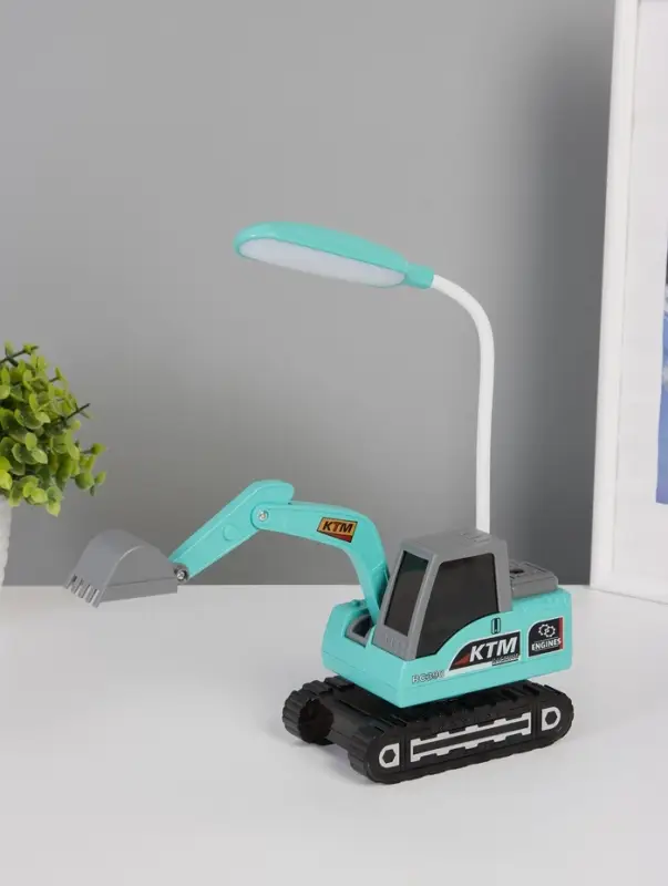 Ночник "Экскаватор" 8хLED 3Вт 5V USB АКБ 2 режима, точилка 7х11х31 см