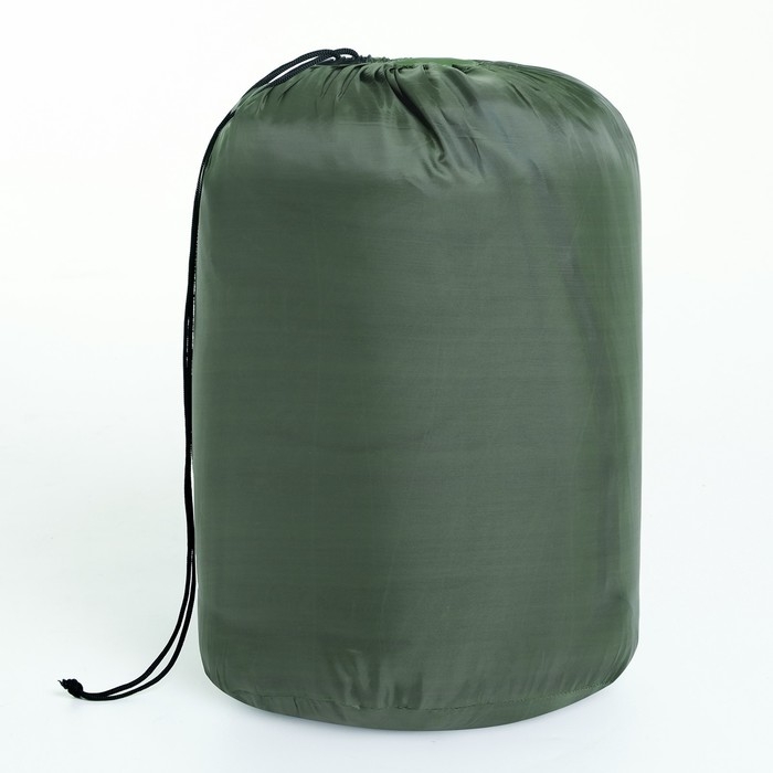 Спальный мешок туристический, 220 х 75 см, до -20 градусов, 700 г/м2, болотный Спальный мешок туристический, 220 х 75 см, до -20 градусов, 700 г/м2, болотный