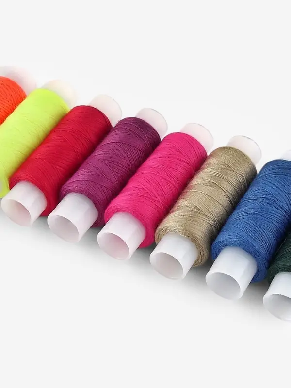 Нитки &laquo;Яркие&raquo;, 50/2, 150 м, набор 8 шт., разноцветные