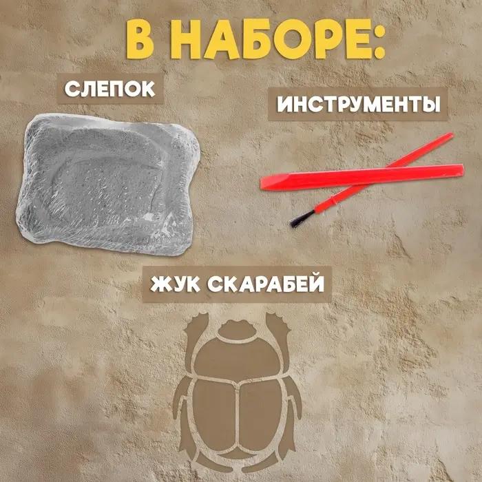 Раскопки &laquo;Тайна жука Скарабея&raquo;