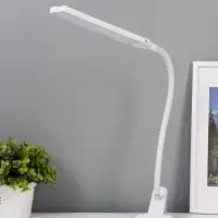 Настольная лампа RISALUX &laquo;Семи&raquo;, LED 5 Вт, 6000К, 7.5&times;10.5&times;65 см, белый