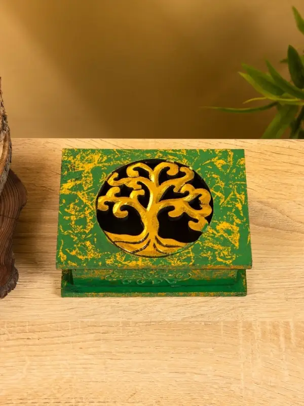 Шкатулка "Древо" 15х10х5 см, МДФ