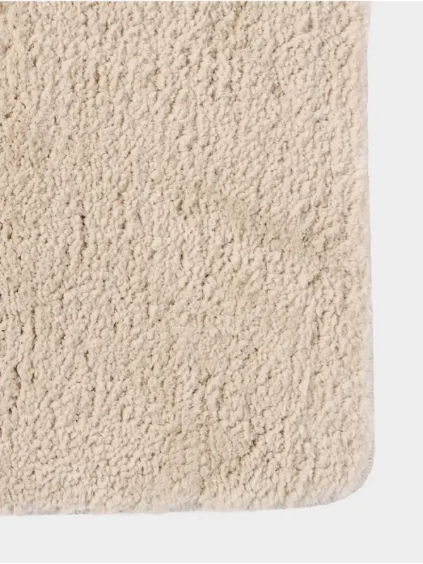 Коврик Savanna, 40&times;60 см, ворс 2 см, микрофибра, бежевый