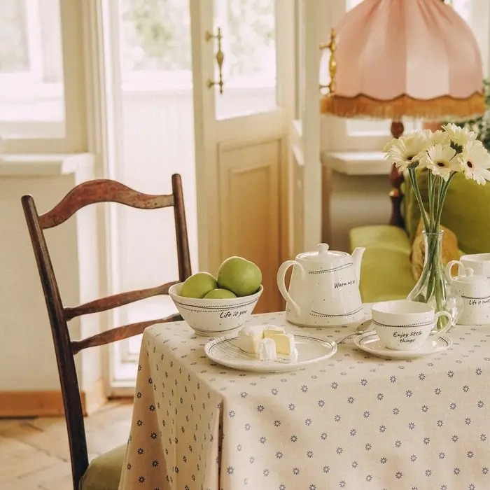 Тарелки SL Home &laquo;Милый дом&raquo;, d=21 см, фарфор, набор 2 шт., белые