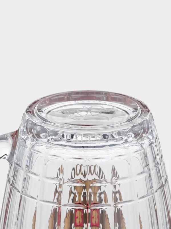 Пивная кружка &laquo;Герб России&raquo;, 500 мл, стекло, прозрачная