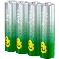 Батарейка GP Super эконом AA/LR6/15A 4шт/уп 15ARS-2SB4/GP24AA21RA-2CRS4