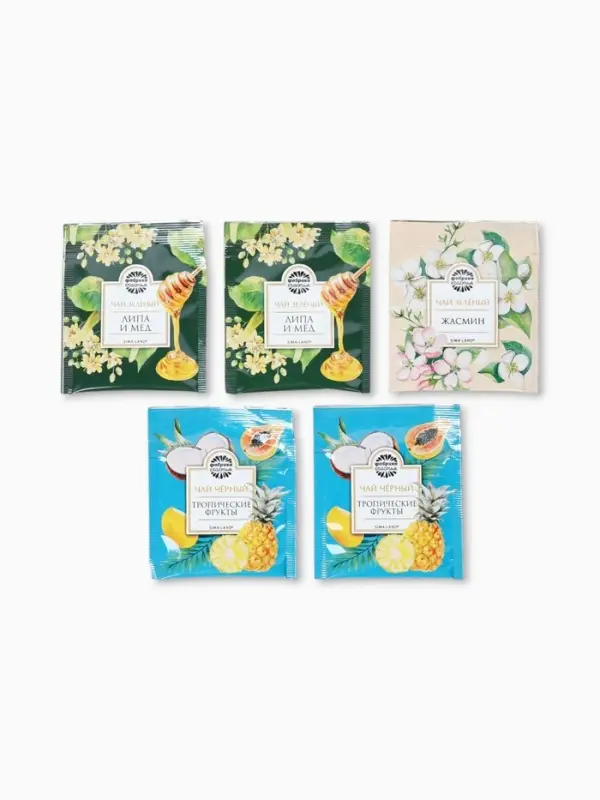 Чай подарочный &laquo;23 февраля&raquo;, 9 г (5 шт.&times;1.8 г)