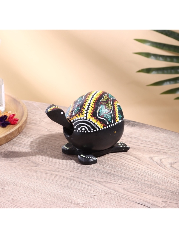 Сувенир-маятник Черепаха, акация, кокос 17х9х10 см