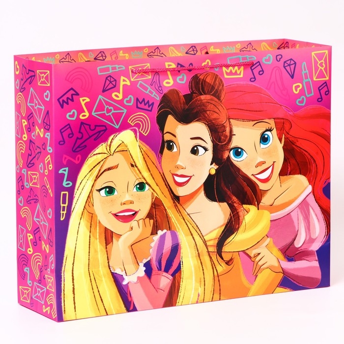 Пакет ламинат горизонтальный «Принцессы», Принцессы, 50 х 40 х 15