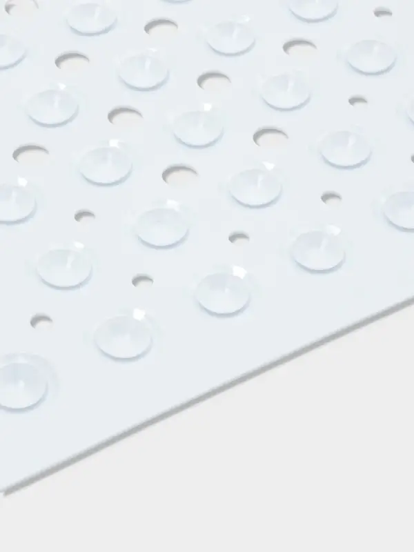 Коврик для ванной на присосках Доляна &laquo;Пузырьки&raquo;, 100&times;40 см, белый