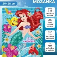 Алмазная мозаика с частичным заполнением для детей &laquo;Принцессы&raquo;, 20&times;25 см