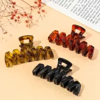 Крабик для волос &laquo;Джуна&raquo;, зигзаг, 9.5 см, МИКС