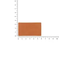 Лейбл кожаный Pasek, M, горчичный