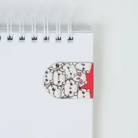 Закладки магнитные для книг, 6 шт "Самой красивой" Закладки магнитные для книг, 6 шт "Самой красивой"