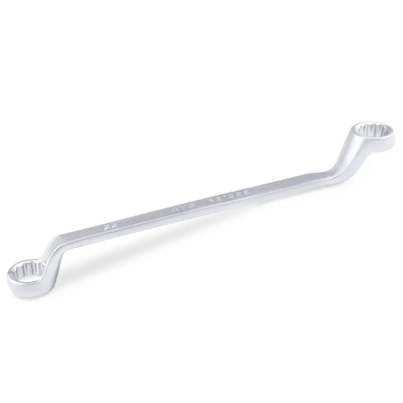 Ключ гаечный накидной изогнутый (19х22 мм) AVS K21922