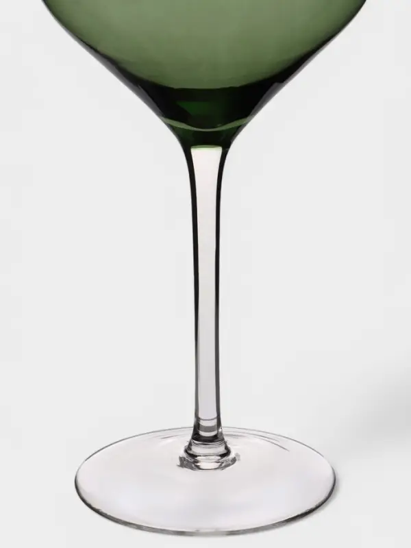 Бокал для вина Magistro &laquo;Иллюзия&raquo;, 540 мл, 10&times;24 см, стекло, зелёное